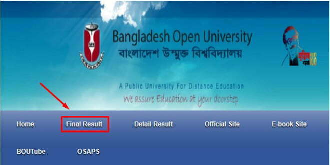 Bangladesh Open University Baubi SSC Result 2022