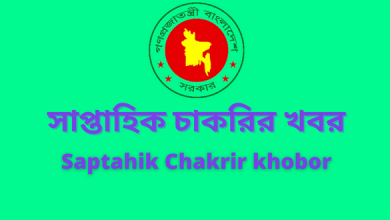 সাপ্তাহিক চাকরির খবর 2022 (saptahik chakrir khobor 2022 today)